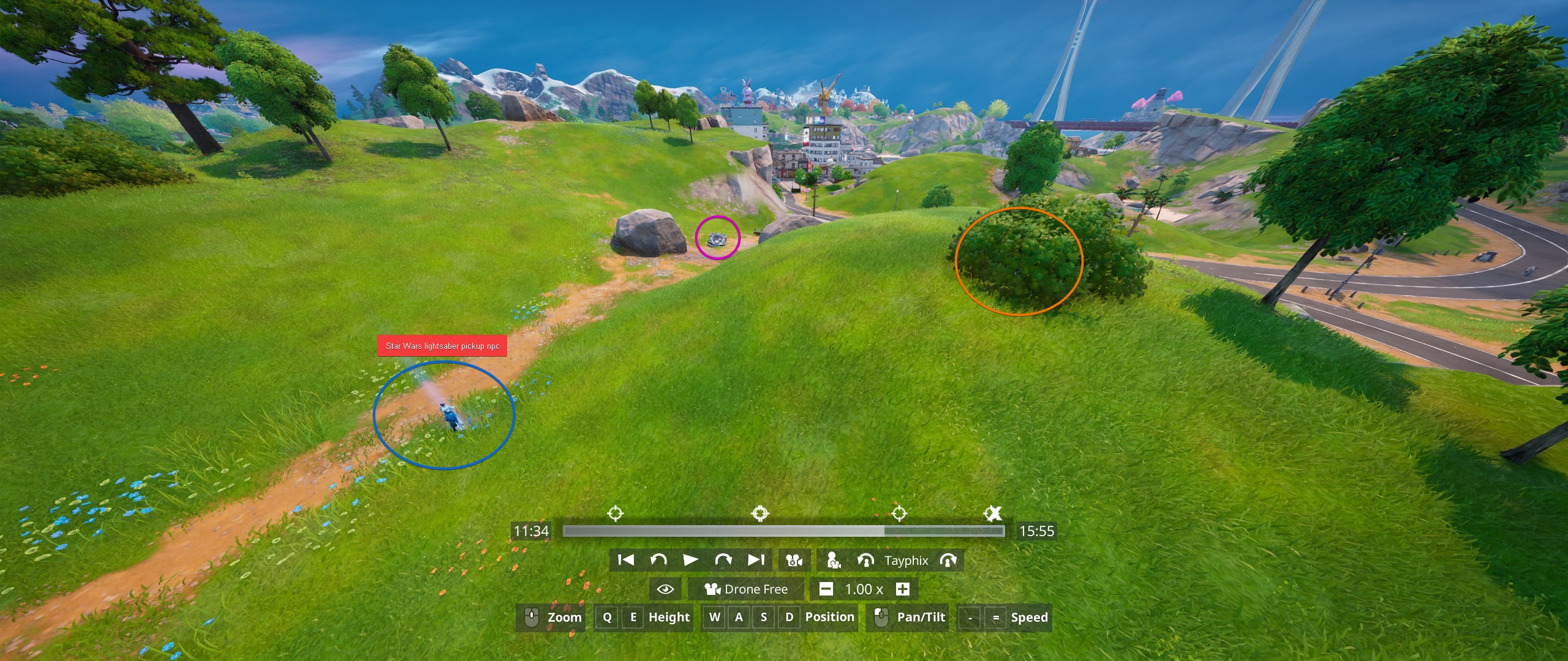 Match screenshot of KillaKev2185 hiding in bush